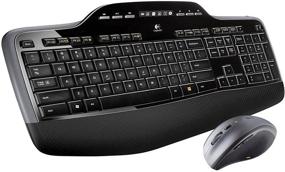 img 4 attached to Обновленная беспроводная клавиатура Renewed Logitech MK710-RB и мышь 💻беспроводной комплект, беспроводная мышь USB, черная.
