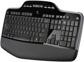 img 3 attached to Обновленная беспроводная клавиатура Renewed Logitech MK710-RB и мышь 💻беспроводной комплект, беспроводная мышь USB, черная.