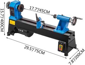 img 3 attached to 🔧 Enhance Precision with the Mophorn Lathe Bench Heavy Speed