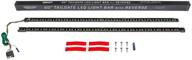 🚚 ledglow 60-inch double row tailgate led light bar for full size pickup trucks - white reverse lights - red brake, running, turn signals &amp; hazard lights - waterproof - easy installation with flat 4 pin connector logo