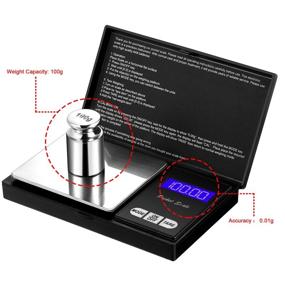 img 2 attached to 📏 Precision Digital Pocket Scale Set - 100g 0.01g Mini Scale for Food, Jewelry, with 8 Calibration Weights including 1g, 2g, 5g, 10g, 20g, 100g, Tweezers Included