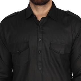 img 2 attached to Cotton Pathani Pajama for Men by SKAVIJ - Tunic-inspired Clothing
