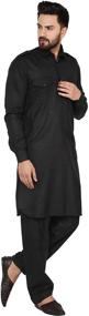 img 1 attached to Cotton Pathani Pajama for Men by SKAVIJ - Tunic-inspired Clothing