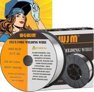 🔥 wgwjm gasless welding wire e71tgs, 0.030" diameter, 2 pound spool логотип