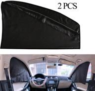 🚗 zatooto car side window sunshades: magnetic privacy curtains for kids' sleep & front protection - keep your car cooler logo