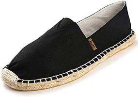 img 4 attached to 👞 Black Kentti Classic Espadrilles - Size 8.5