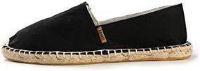 img 3 attached to 👞 Black Kentti Classic Espadrilles - Size 8.5