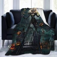 🛋️ igbsgfn skellington soft couch blanket - cozy 60x50-inch throw for better seo logo