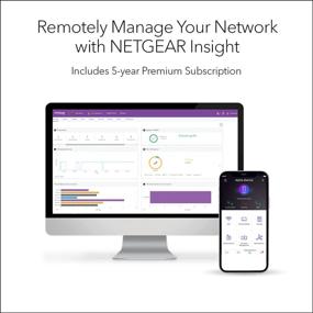 img 1 attached to 🔁 NETGEAR Orbi Pro WiFi 6 Mini Mesh System (SXK30): Router + Satellite Extender for Enhanced Business or Home Network, Advanced VLAN & QoS Features, 4,000 sq. ft. Coverage, Supports 40 Devices, AX1800 Speeds (up to 1.8Gbps)