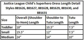 img 1 attached to 🦸 Captivating Rubies Justice League Child's Wonder Costume: Unleash your child's heroic potential