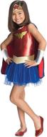 🦸 captivating rubies justice league child's wonder costume: unleash your child's heroic potential logo