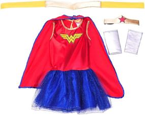 img 3 attached to 🦸 Captivating Rubies Justice League Child's Wonder Costume: Unleash your child's heroic potential