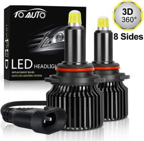 img 4 attached to Headlight Upgraded Lighting 12000LM Conversion Lights & Lighting Accessories