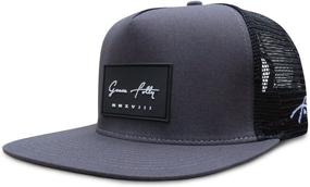 img 4 attached to 🧢 Unisex Grace Folly Trucker Hat - Snapback Mesh Cap for Enhanced SEO