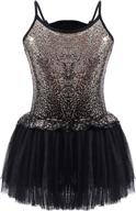 💃 dancina sequin dress leotard: sparkling girls' clothing for active fun logo