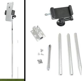 img 4 attached to 🏌️ Golf Gadgets: Ground Stake Swing Recording System - Mount Your Smartphone for Perfect Practice