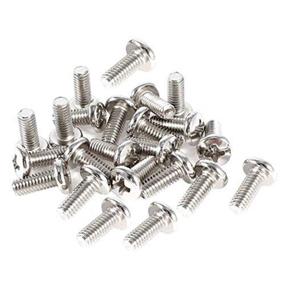 img 2 attached to 🔩 Premium Quality: BestTong 60 PCS Stainless Steel VESA TV LCD Monitor Mounting Phillips Head Screws M4 x 10mm