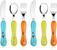 lehoo castle utensils silverware stainless feeding logo