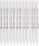 🖌️ fabric marker pen with disappearing ink - water soluble air erasable marker for diy sewing, quilting, and tracing - water erasable marking pen for cloth embroidery - auto-vanishing chalk pen logo
