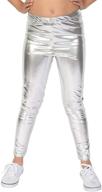 👖 fitcat stretch leather toddler leggings for girls' clothing logo