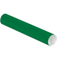 aviditi green mailing tubes with caps packaging & shipping supplies for mailers logo