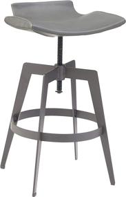 img 4 attached to 🪑 Contemporary Graphite Adjustable Barstool by Sunpan Modern: The Bancroft Chair