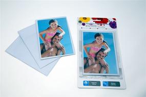 img 1 attached to 🖼️ Magnetic Picture Frames for Refrigerator - 3-Pack Clear Acrylic Frames for Fridge, Locker, Cubicle - 4x6 Inch Photo Frames with Strong Magnetic Backing