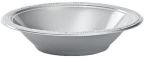 img 4 attached to 🍲 Hanna K. Signature Collection Silver Plastic Bowl, 15oz - Pack of 50