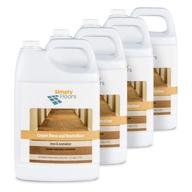 🌸 simply floors flc-00043 carpet rinse and neutralizer - [4-pack - 1 gallon bottles] industrial grade carpet rinse and ph neutralizer with floral fragrance logo