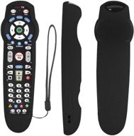 📱 shockproof silicone remote case for verizon fios 2-in-1 rc2655007/01 - black logo