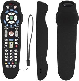 img 4 attached to 📱 Shockproof Silicone Remote Case for Verizon FiOS 2-in-1 RC2655007/01 - Black