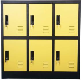 img 1 attached to 🗄️ W6D YE Storage Cabinet Locker Upgrade: Enhancing Space Efficiency