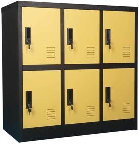 img 4 attached to 🗄️ W6D YE Storage Cabinet Locker Upgrade: Enhancing Space Efficiency