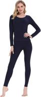 cherrydew womens thermal underwear fleece women's clothing for lingerie, sleep & lounge logo