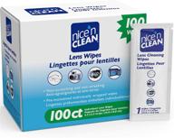 nice clean lens wipes count logo