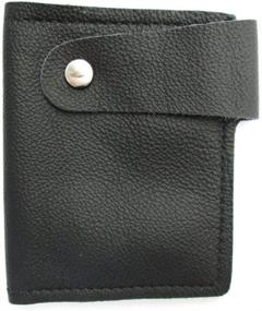 img 4 attached to 💎 Women's Sleek Leather Bifold Wallet - A Hidden Gem