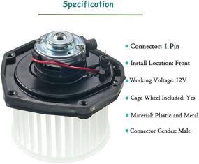 img 1 attached to Blower Motor Assembly Chevrolet 1997 2000