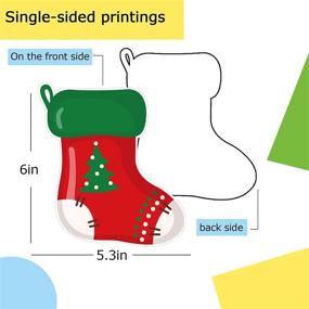 img 3 attached to 🎄 Whaline Colorful Classroom Christmas Decoration