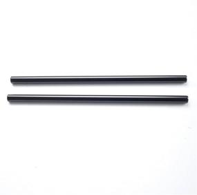 img 2 attached to Movo PT18 18-Inch Aluminum Camera Rods (Pack of 2) for Rail System - DSLR Camera Optimization