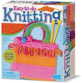img 4 attached to 🧶 Convenient DIY Knitting Art Kit - 4M (3593)