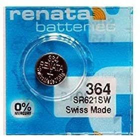 img 1 attached to 🔋 Батарейки серебристого оксида Renata 364 - Пачка из 5 штук