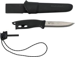 img 4 attached to Morakniv Companion 3 9 Inch Fixed Blade Outdoor