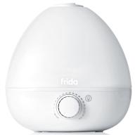 frida baby fridababy 3-in-1 humidifier: ultimate moisture control with diffuser and nightlight in elegant white logo