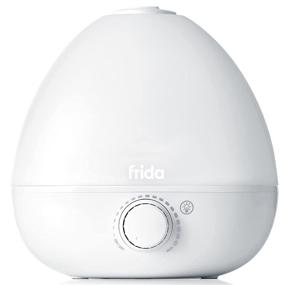 img 4 attached to Frida Baby Fridababy 3-in-1 Humidifier: Ultimate Moisture Control with Diffuser and Nightlight in Elegant White