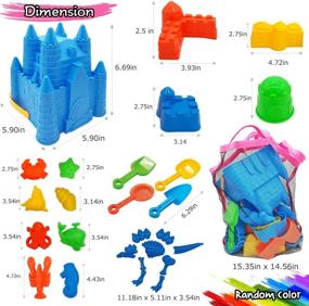 img 1 attached to 🏰 Outdoor Toddlers Castle Sandbox Inclusion