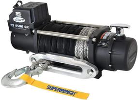 img 3 attached to 🦈 Superwinch Tiger Shark 12V Winch: Aluminum Hawse, Synthetic Rope - 9500 lb. Load Capacity