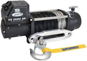 img 2 attached to 🦈 Superwinch Tiger Shark 12V Winch: Aluminum Hawse, Synthetic Rope - 9500 lb. Load Capacity