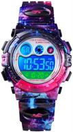 cke waterproof digital watches colorful logo