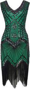 img 3 attached to 🌟 Stunning 1920s Inspired Flapper Dresses for Plus Size Women - BABEYOND Fringed Clothing