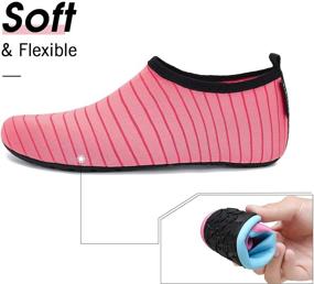 img 1 attached to Breathable Quick Dry Swimming Walking Athletic Girls' Shoes